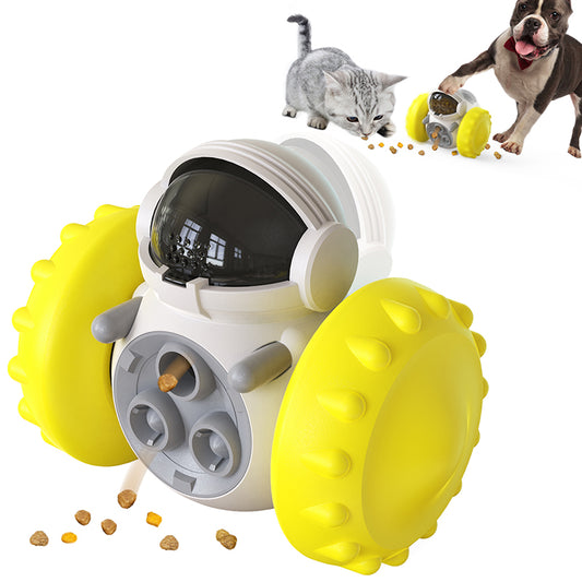 Interactive Pet Toy With Treats Dispenser